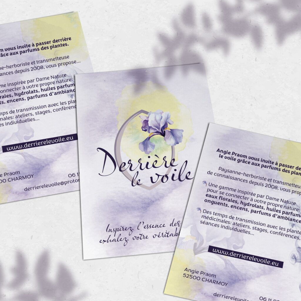 Flyer de Derrière le Voile